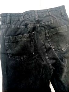 Black Wide Leg Jeans