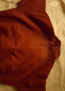 Bohemian Brown Embroidered Kurta