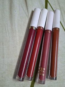 Assorted Matte Liquid Lipsticks (Set of 4)