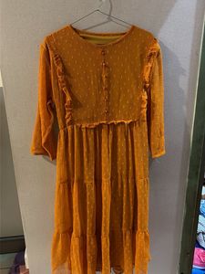 Mustard Yellow Dress