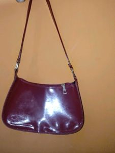solid shoulder bag SAVANA
