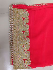 Orange Saree