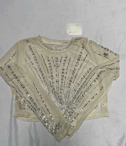 Sparkly Long Sleeve Top