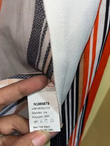 Tri Colour Outer Shrug