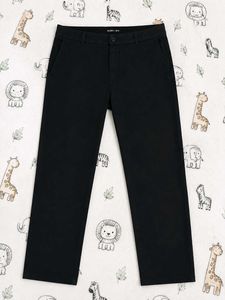 Zudio Classic Black Men's Chinos