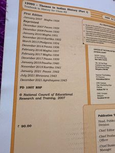 HISTORY &amp; Art 6 to 12 NCERTs for UPSC