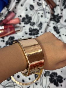 Set of Gold Tone Bracelets and Neck pieces