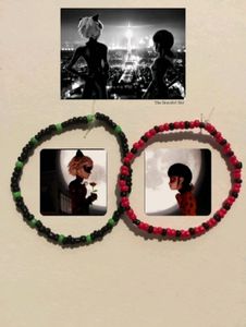 Miraculous Ladybug Themed Bracelets