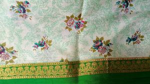 Lightweight Floral Print Saree