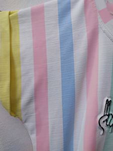 Pastel Multicolour Top For Girls