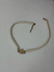 Pearl Necklace with Orb Pendant