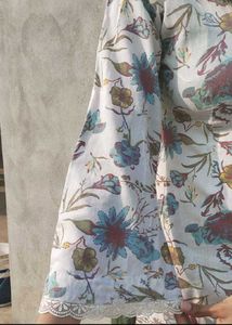 Floral Print Kurta with Salwar Set