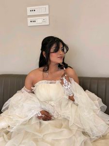 🤍Elegant White Bridal Lace Gloves🤍