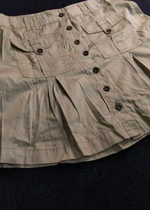 Cute Button-Down Mini Skirt