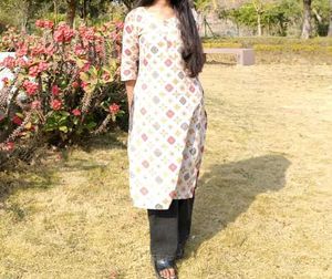 Stylish Printed Kurta