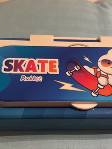 Skate Rabbit Pencil Box Case