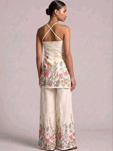 Nishorama Boho Floral Halter Top &amp; Pant