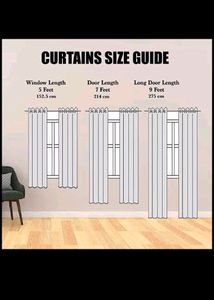 Unique Curtains( Pack Of 2)