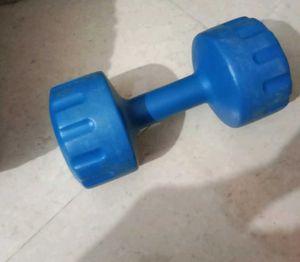 Blue Dumbbell Set