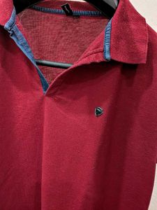 Maroon Polo T-Shirt