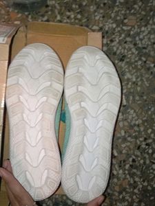Comfortable Light Blue Slip-On Shoes