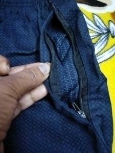new HK Blue Cargo Shorts