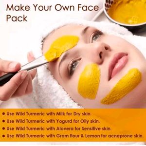 Kasturi Haldi Powder   Face Pack Of 4