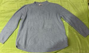 Light Blue Knit Sweater