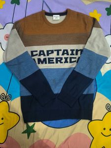 Captain America Boys Sweater