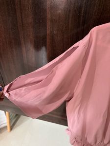 mauve pink top