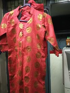 Pink Patiyala Kurta Set