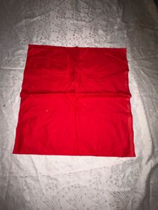 Elegant Red Embroidered dress material
