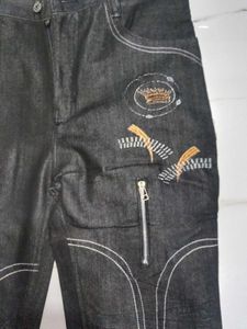 RARE Y2K CHROME HEARTS RAW DENIM