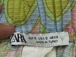 ZARA Lime Green Co-ord Set