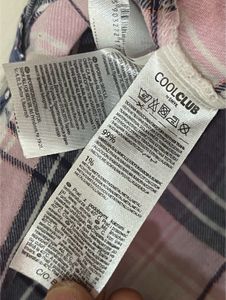 Checker pattern Shirt Dress By Coolclub