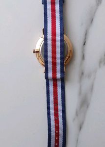 DVV Watch with Striped Band