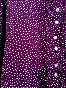 Purple Polka Dot Top