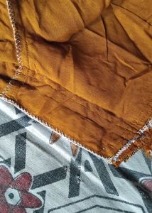 Beautiful Orange &amp; Floral Print Lehenga Choli