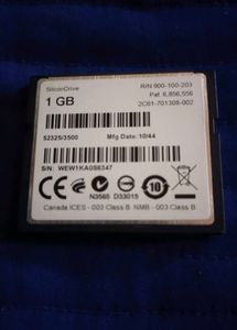 1GB PATA SSD SILLICON DRIVER WD