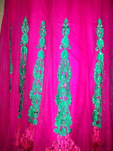 New Majenta Anarkali