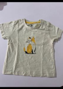 Cute Cat Print T-Shirt