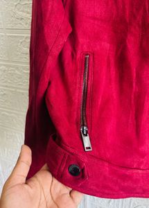 🇺🇸 Primark imported Suede Biker Jacket