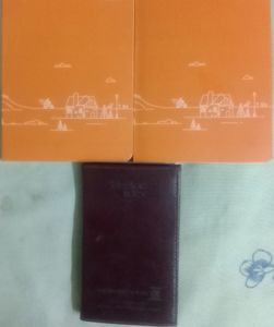 2 Diaries With Telephone Diary