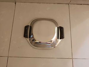 Unused Stainless Steel Serving Tray with Handles