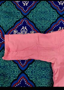 Baby Pink Straight Kurti