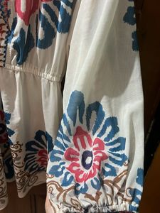 Boho  Floral Dress(buy this and get a top for 150)