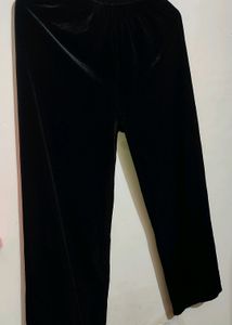 Black Silk Legging Plazo For Girl Or Women