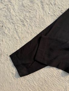 New Classic Black High-Waisted Trousers