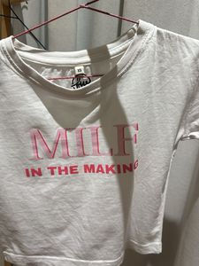 White Graphic Tee