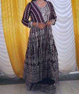 Price Drop On Maroon Wine Colored Lehenga